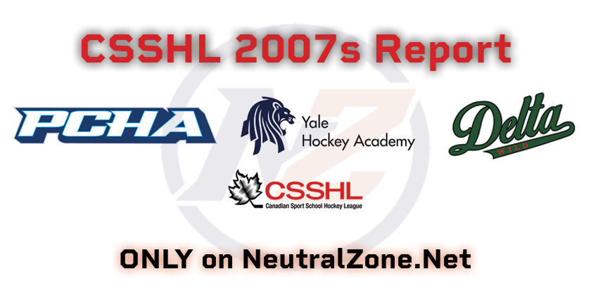 CSSHL U15: Pacific Coast v Delta Black and Yale Academy v Delta Green. 20 Players Evaluated