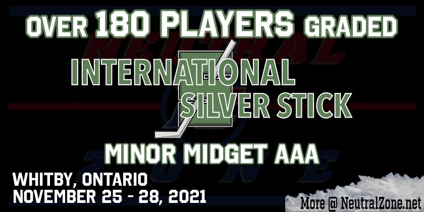 Minor Midget AAA: Whitby International Silver Stick. Top 180