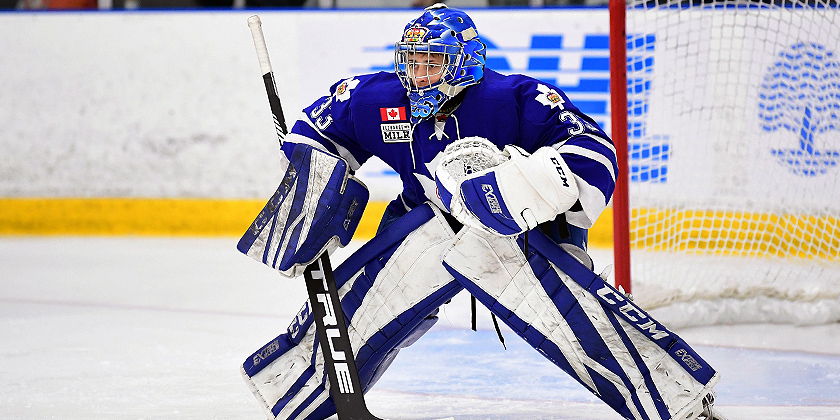 CHL: Barrie Adds Former Union Goaltender Commit